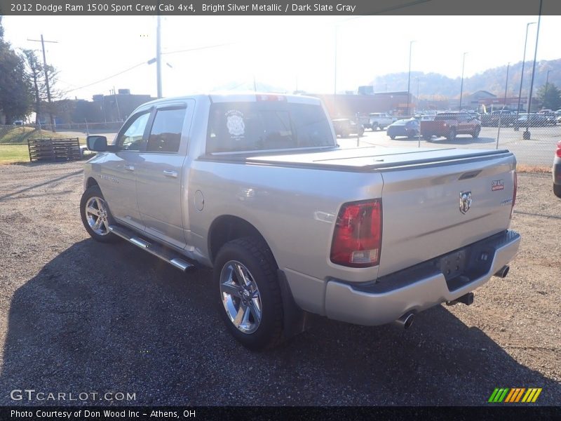 Bright Silver Metallic / Dark Slate Gray 2012 Dodge Ram 1500 Sport Crew Cab 4x4