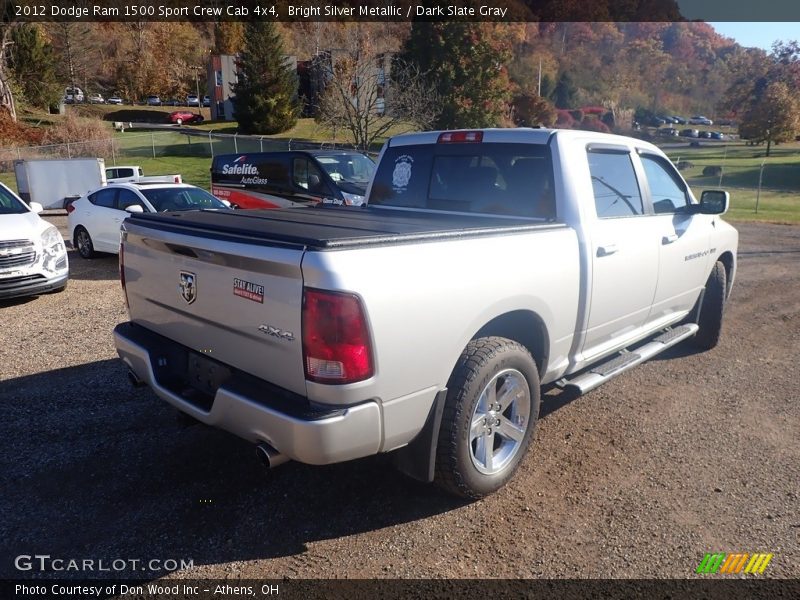 Bright Silver Metallic / Dark Slate Gray 2012 Dodge Ram 1500 Sport Crew Cab 4x4