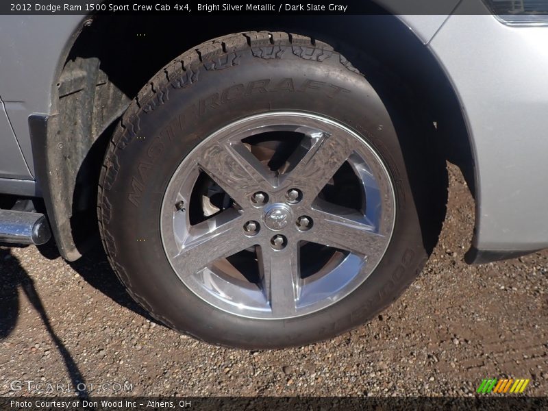 Bright Silver Metallic / Dark Slate Gray 2012 Dodge Ram 1500 Sport Crew Cab 4x4