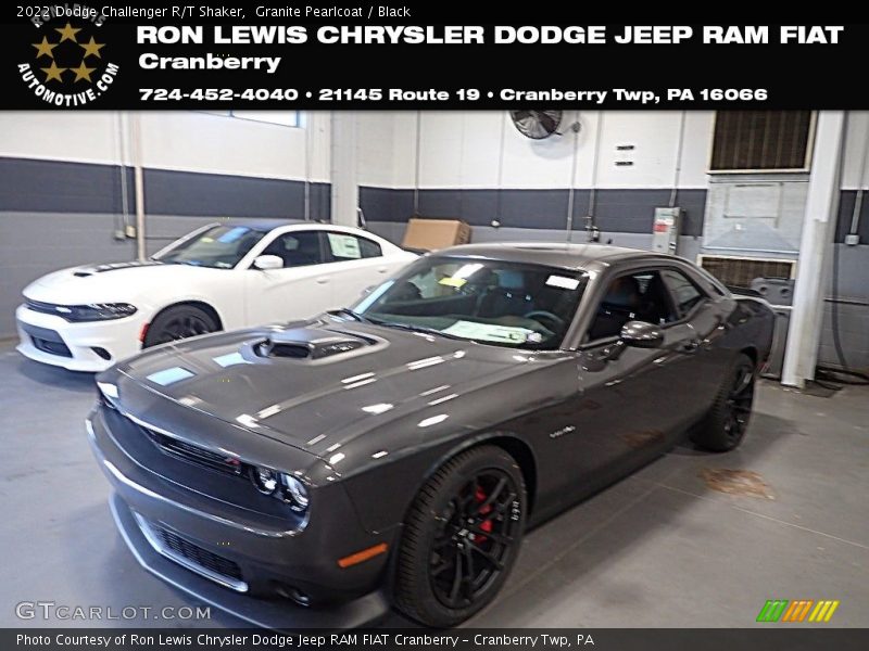 Granite Pearlcoat / Black 2022 Dodge Challenger R/T Shaker