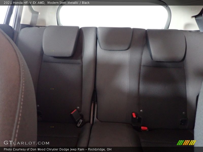 Modern Steel Metallic / Black 2021 Honda HR-V EX AWD