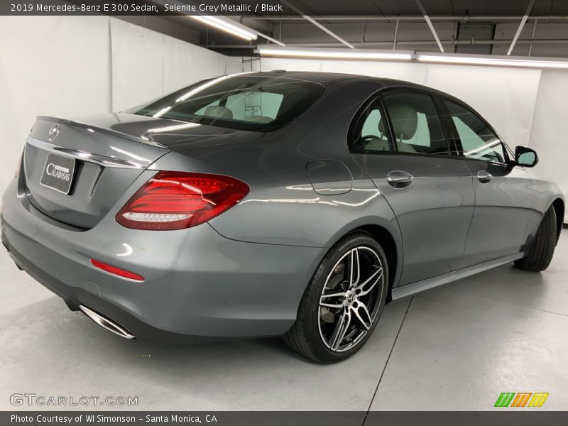 Selenite Grey Metallic / Black 2019 Mercedes-Benz E 300 Sedan