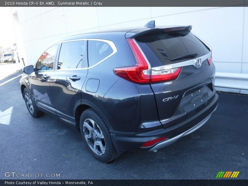 Gunmetal Metallic / Gray 2019 Honda CR-V EX AWD