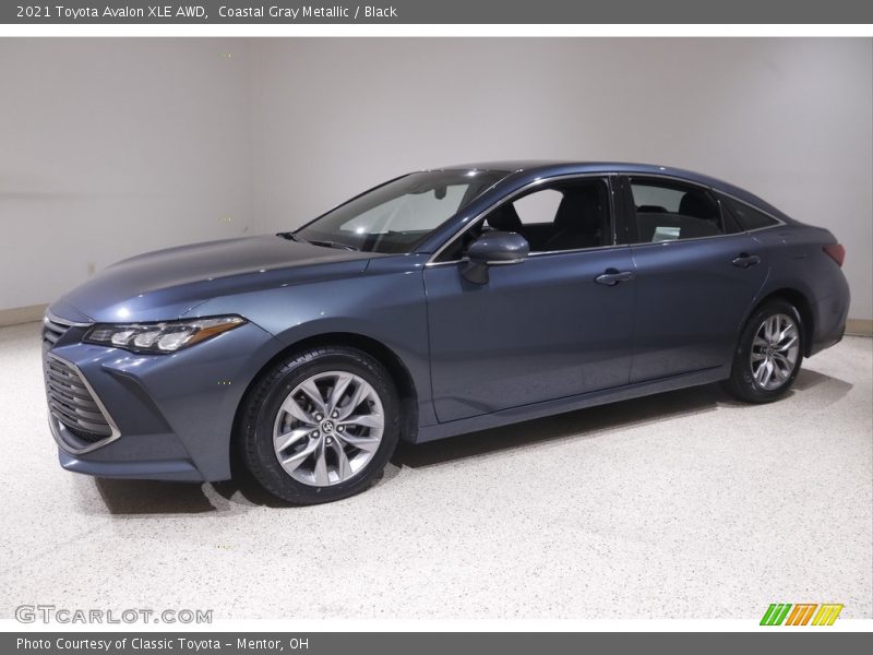 Coastal Gray Metallic / Black 2021 Toyota Avalon XLE AWD