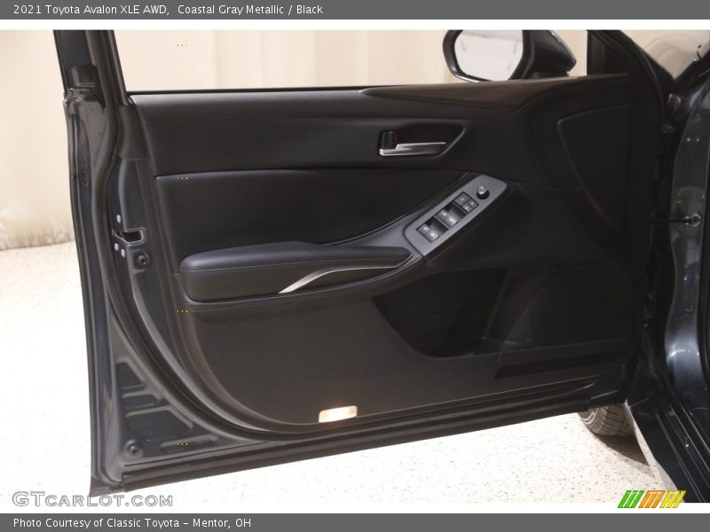 Coastal Gray Metallic / Black 2021 Toyota Avalon XLE AWD