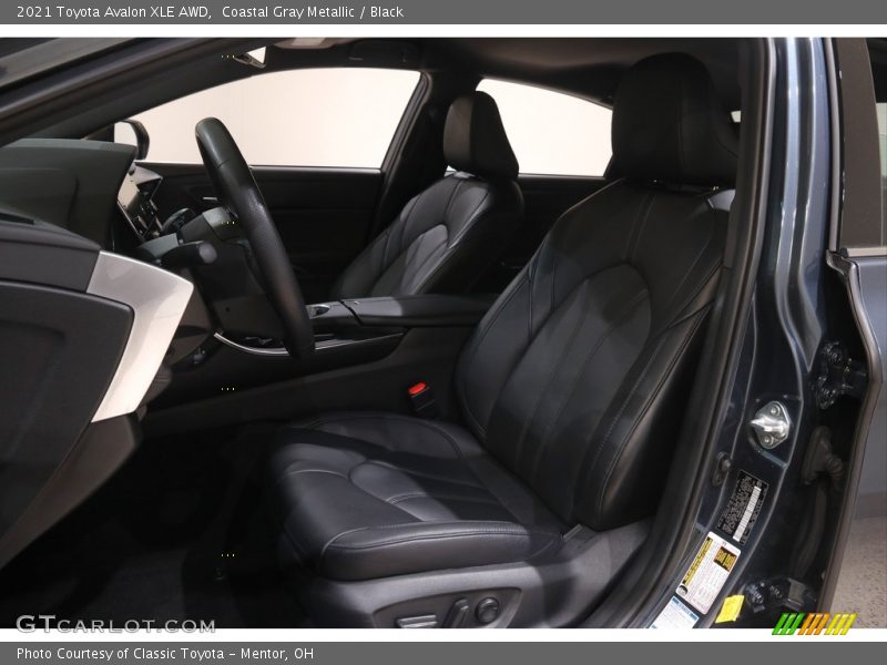 Coastal Gray Metallic / Black 2021 Toyota Avalon XLE AWD