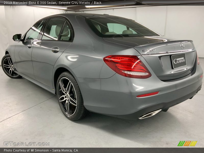 Selenite Grey Metallic / Black 2019 Mercedes-Benz E 300 Sedan