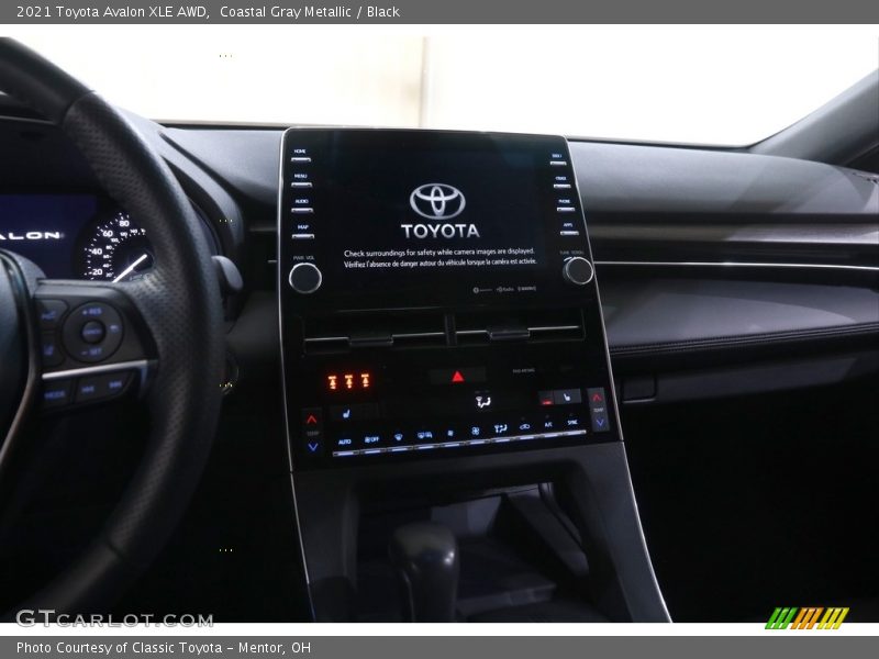 Coastal Gray Metallic / Black 2021 Toyota Avalon XLE AWD