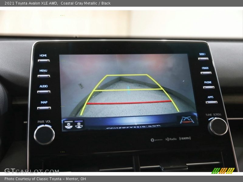 Coastal Gray Metallic / Black 2021 Toyota Avalon XLE AWD