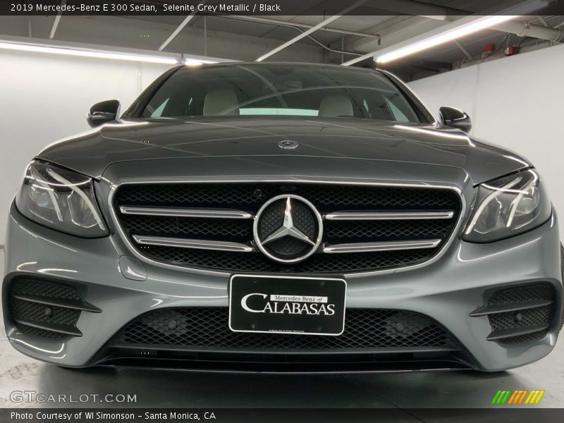 Selenite Grey Metallic / Black 2019 Mercedes-Benz E 300 Sedan