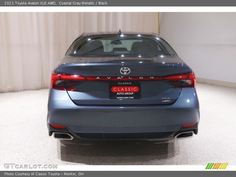 Coastal Gray Metallic / Black 2021 Toyota Avalon XLE AWD