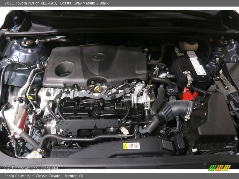 Coastal Gray Metallic / Black 2021 Toyota Avalon XLE AWD