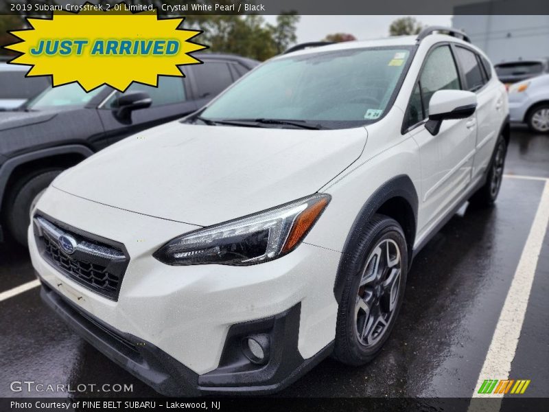Crystal White Pearl / Black 2019 Subaru Crosstrek 2.0i Limited