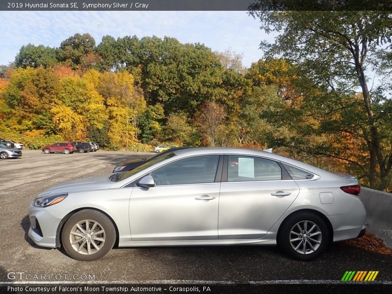 Symphony Silver / Gray 2019 Hyundai Sonata SE