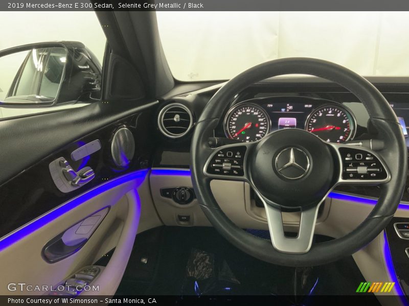 Selenite Grey Metallic / Black 2019 Mercedes-Benz E 300 Sedan