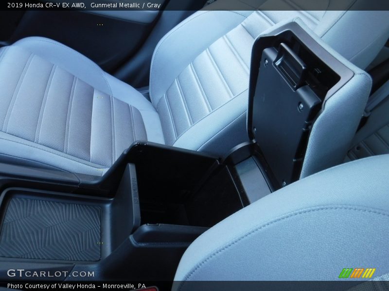 Gunmetal Metallic / Gray 2019 Honda CR-V EX AWD