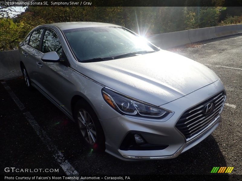 Symphony Silver / Gray 2019 Hyundai Sonata SE