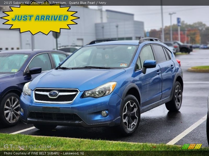 Quartz Blue Pearl / Ivory 2015 Subaru XV Crosstrek 2.0i Premium