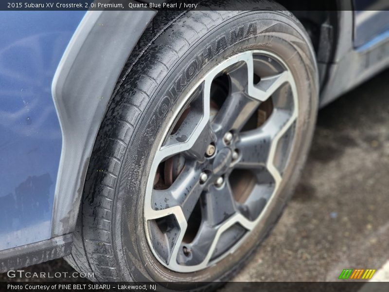 Quartz Blue Pearl / Ivory 2015 Subaru XV Crosstrek 2.0i Premium