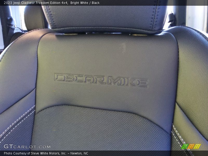 Front Seat of 2023 Gladiator Freedom Edition 4x4