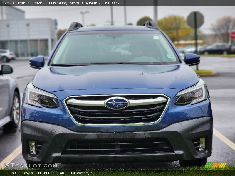 Abyss Blue Pearl / Slate Black 2020 Subaru Outback 2.5i Premium