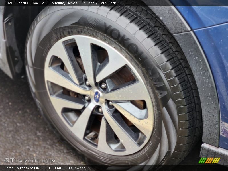 Abyss Blue Pearl / Slate Black 2020 Subaru Outback 2.5i Premium