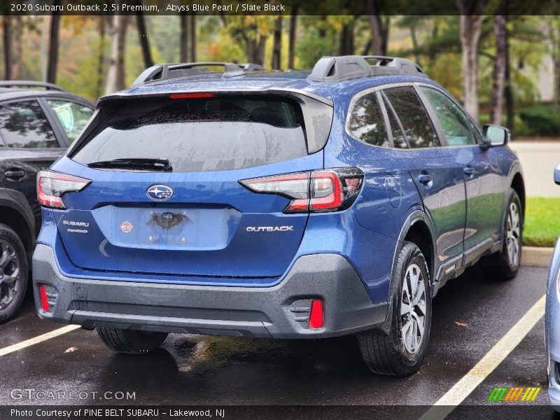 Abyss Blue Pearl / Slate Black 2020 Subaru Outback 2.5i Premium
