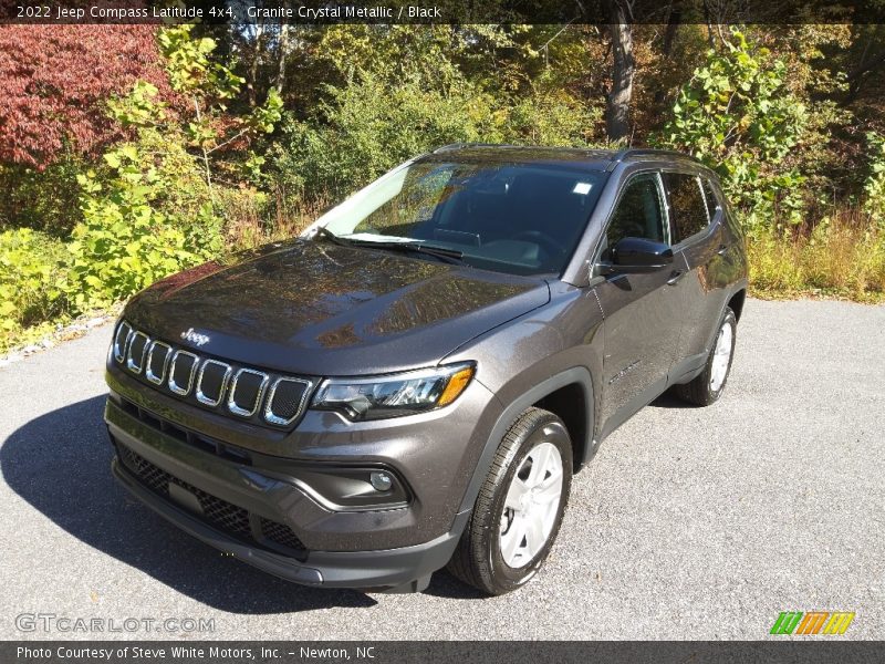 Granite Crystal Metallic / Black 2022 Jeep Compass Latitude 4x4