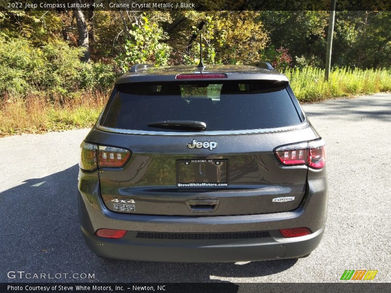 Granite Crystal Metallic / Black 2022 Jeep Compass Latitude 4x4
