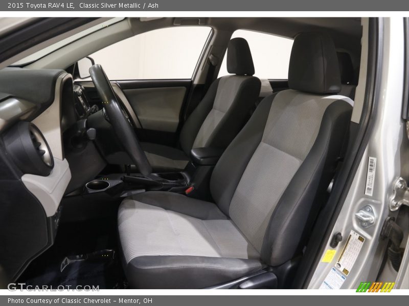 Classic Silver Metallic / Ash 2015 Toyota RAV4 LE
