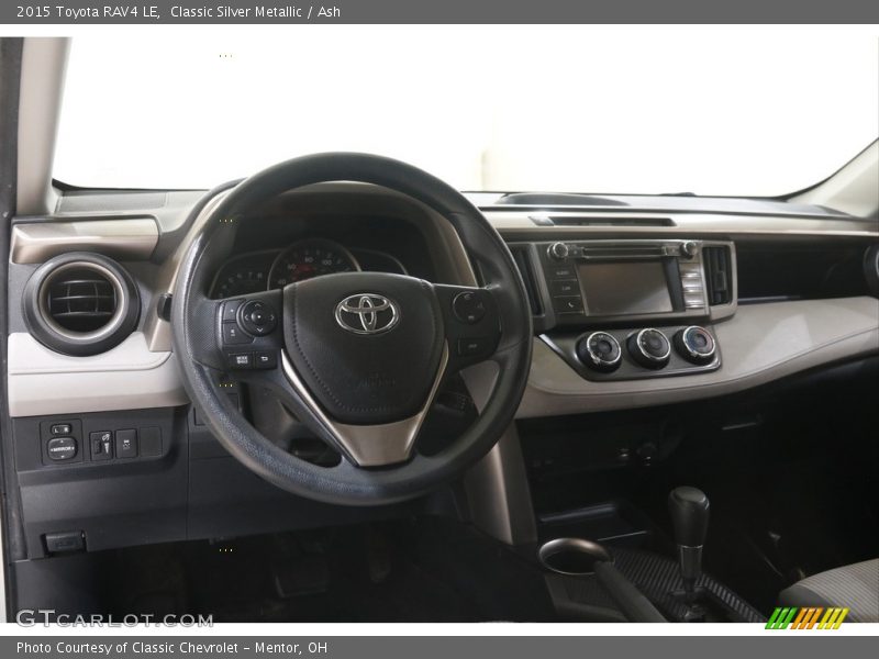 Classic Silver Metallic / Ash 2015 Toyota RAV4 LE