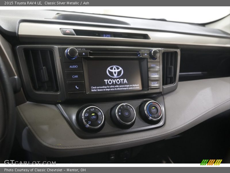 Classic Silver Metallic / Ash 2015 Toyota RAV4 LE
