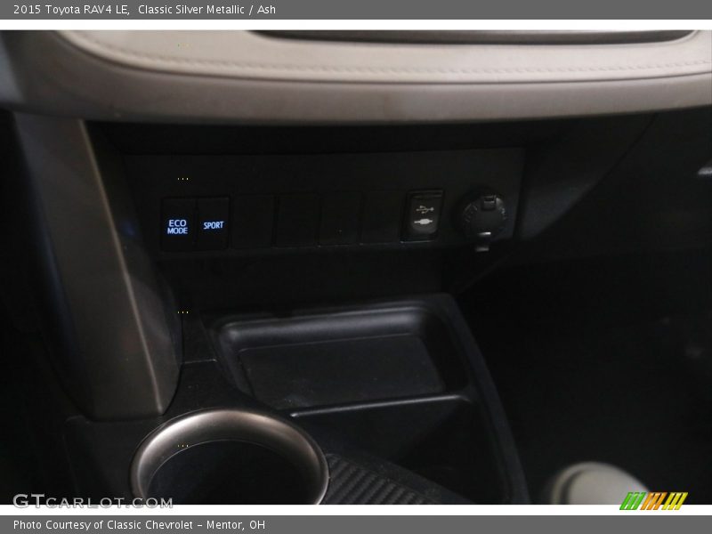 Classic Silver Metallic / Ash 2015 Toyota RAV4 LE