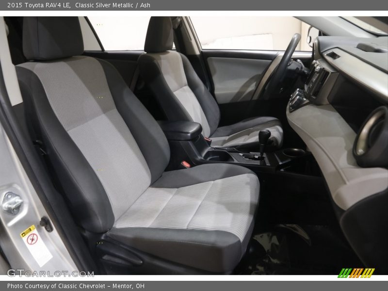 Classic Silver Metallic / Ash 2015 Toyota RAV4 LE