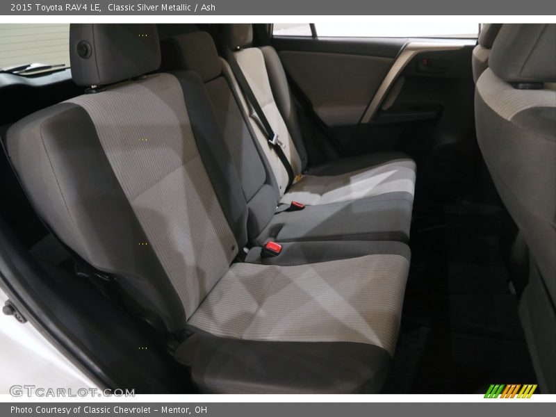 Classic Silver Metallic / Ash 2015 Toyota RAV4 LE