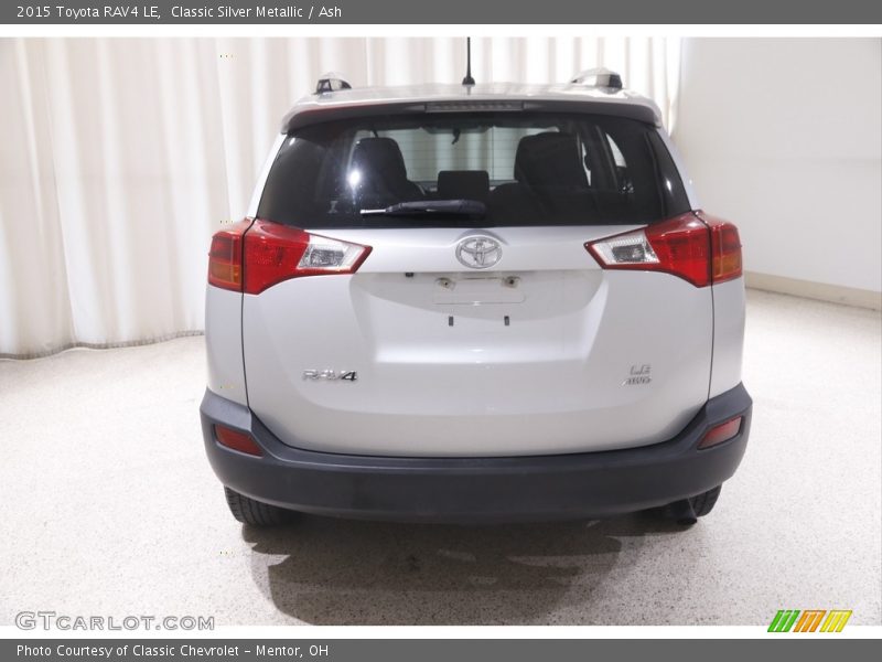 Classic Silver Metallic / Ash 2015 Toyota RAV4 LE