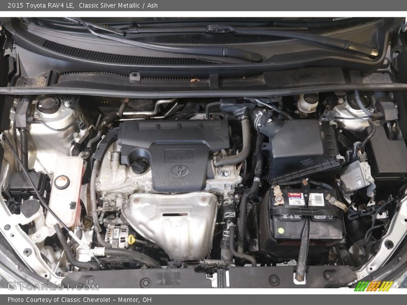 Classic Silver Metallic / Ash 2015 Toyota RAV4 LE