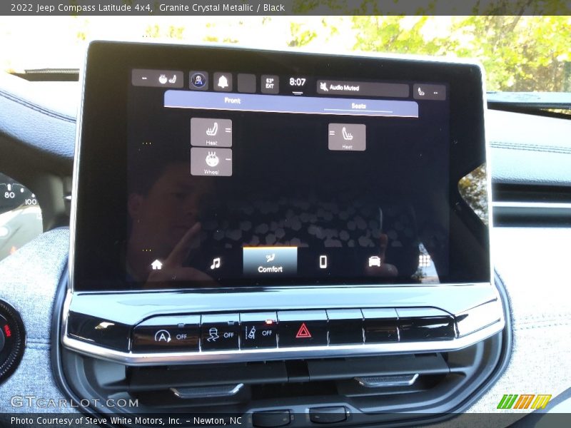 Granite Crystal Metallic / Black 2022 Jeep Compass Latitude 4x4