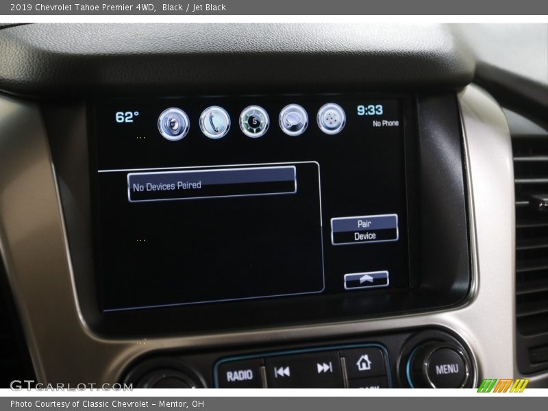 Black / Jet Black 2019 Chevrolet Tahoe Premier 4WD