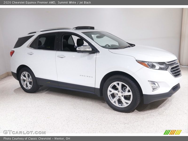 Summit White / Jet Black 2020 Chevrolet Equinox Premier AWD