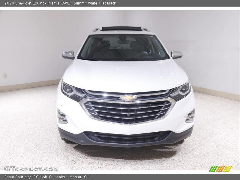 Summit White / Jet Black 2020 Chevrolet Equinox Premier AWD