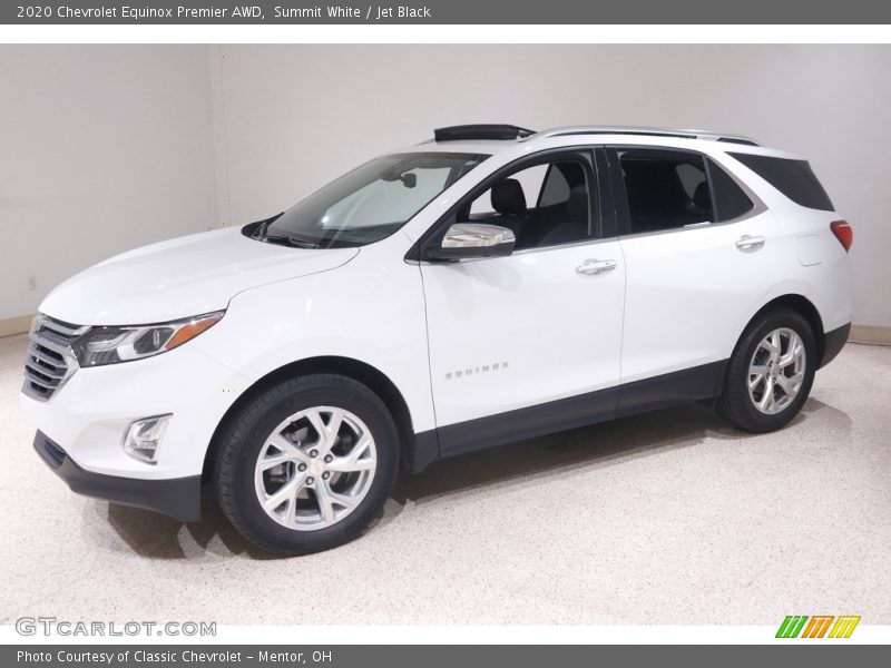 Summit White / Jet Black 2020 Chevrolet Equinox Premier AWD