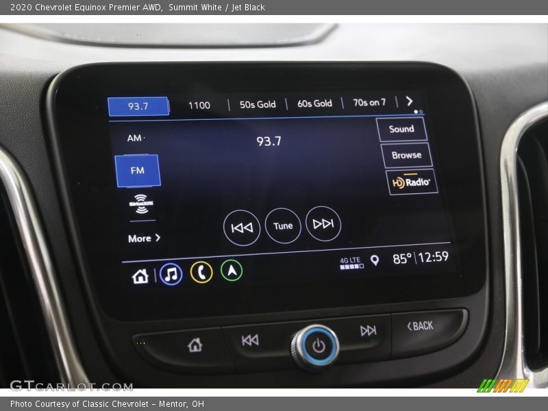 Summit White / Jet Black 2020 Chevrolet Equinox Premier AWD