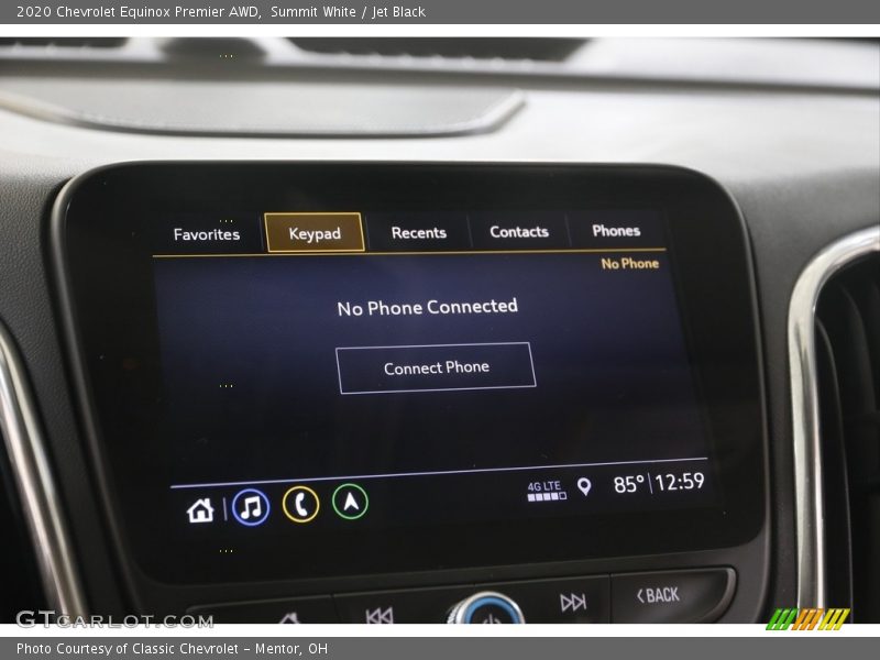 Summit White / Jet Black 2020 Chevrolet Equinox Premier AWD