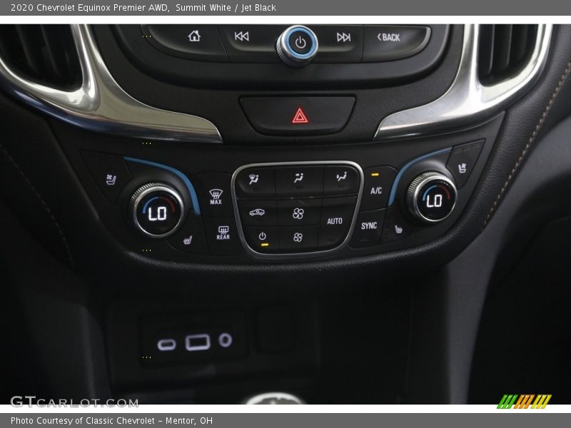 Summit White / Jet Black 2020 Chevrolet Equinox Premier AWD