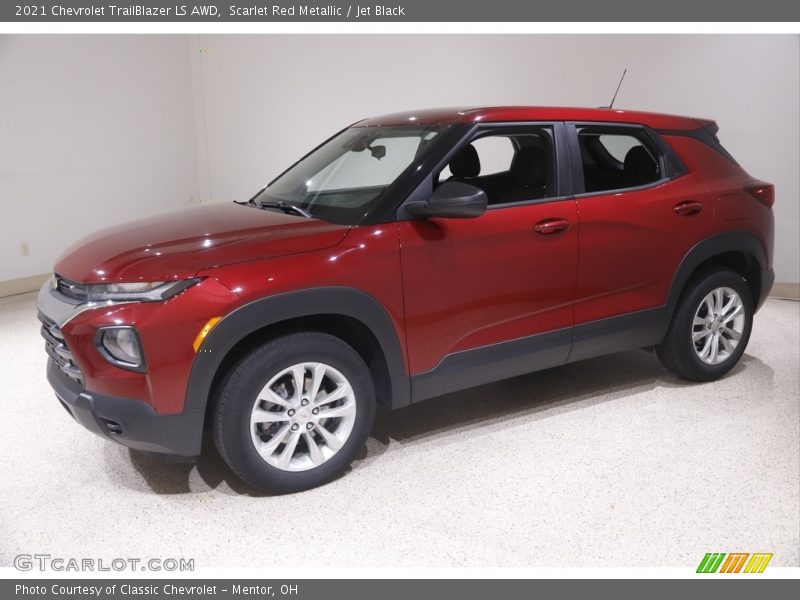 Front 3/4 View of 2021 TrailBlazer LS AWD