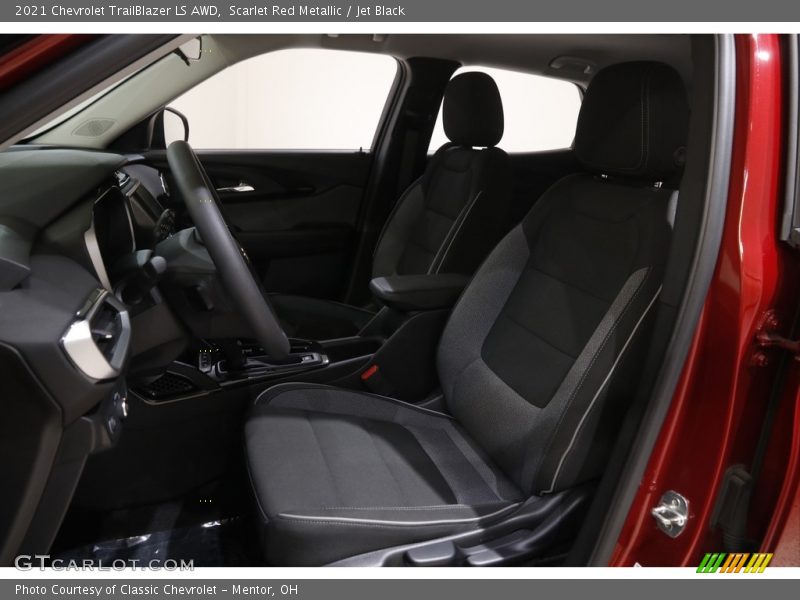 Scarlet Red Metallic / Jet Black 2021 Chevrolet TrailBlazer LS AWD