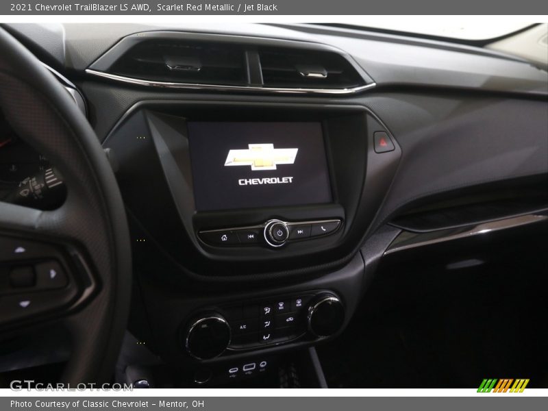 Scarlet Red Metallic / Jet Black 2021 Chevrolet TrailBlazer LS AWD