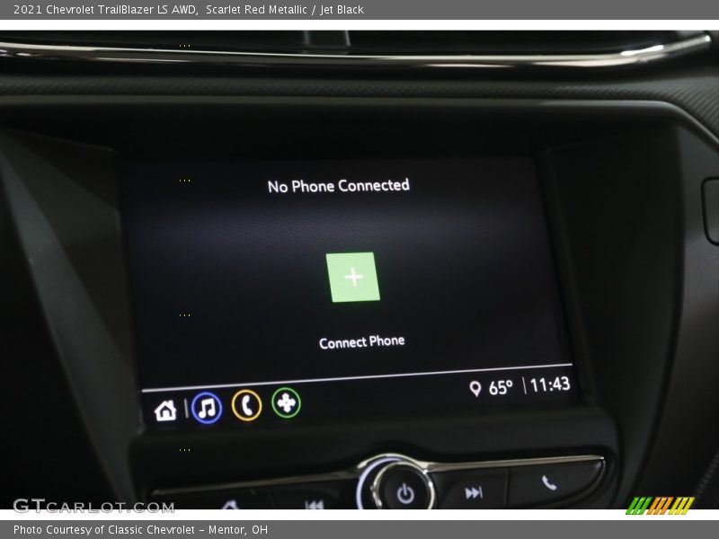 Scarlet Red Metallic / Jet Black 2021 Chevrolet TrailBlazer LS AWD