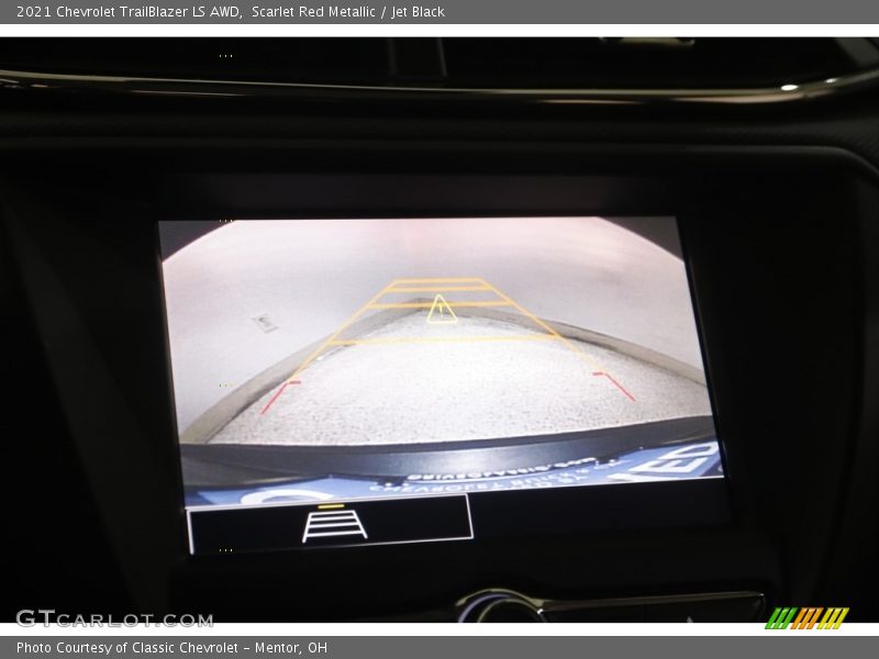 Scarlet Red Metallic / Jet Black 2021 Chevrolet TrailBlazer LS AWD